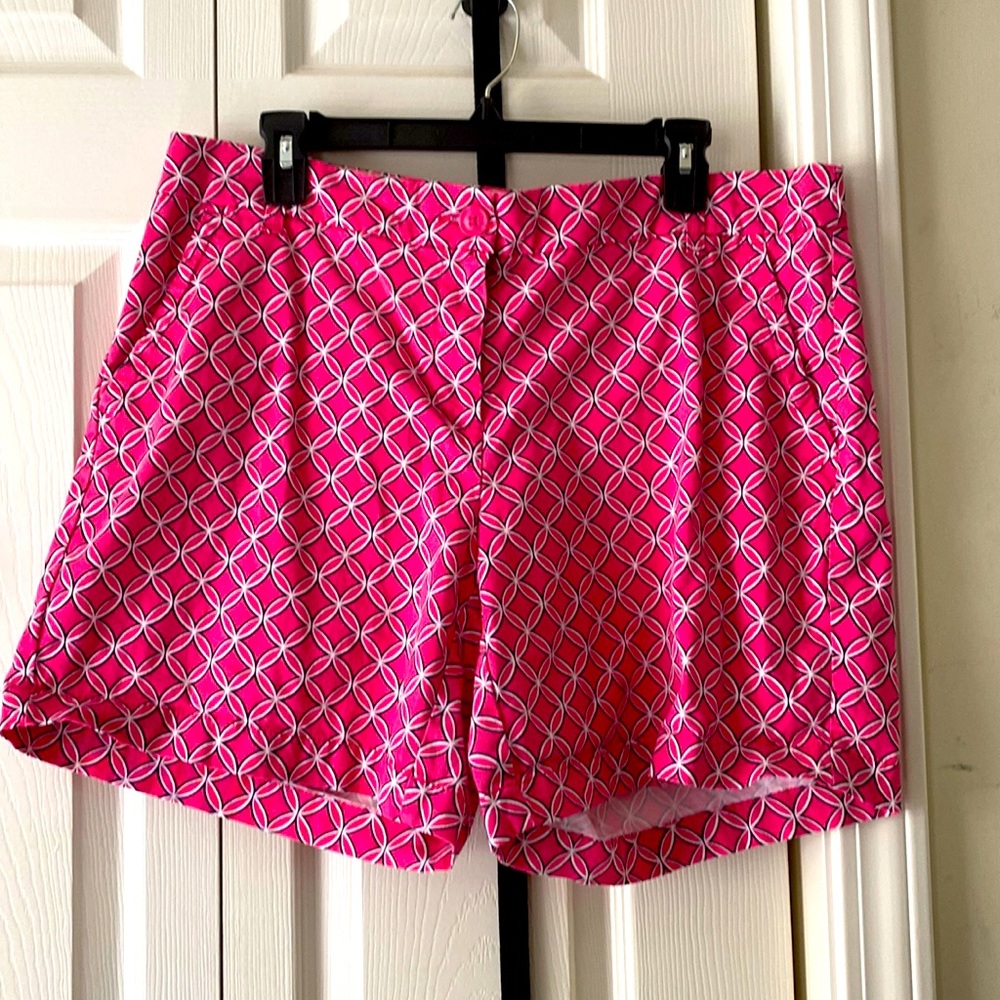 Pink/white/black ladies short